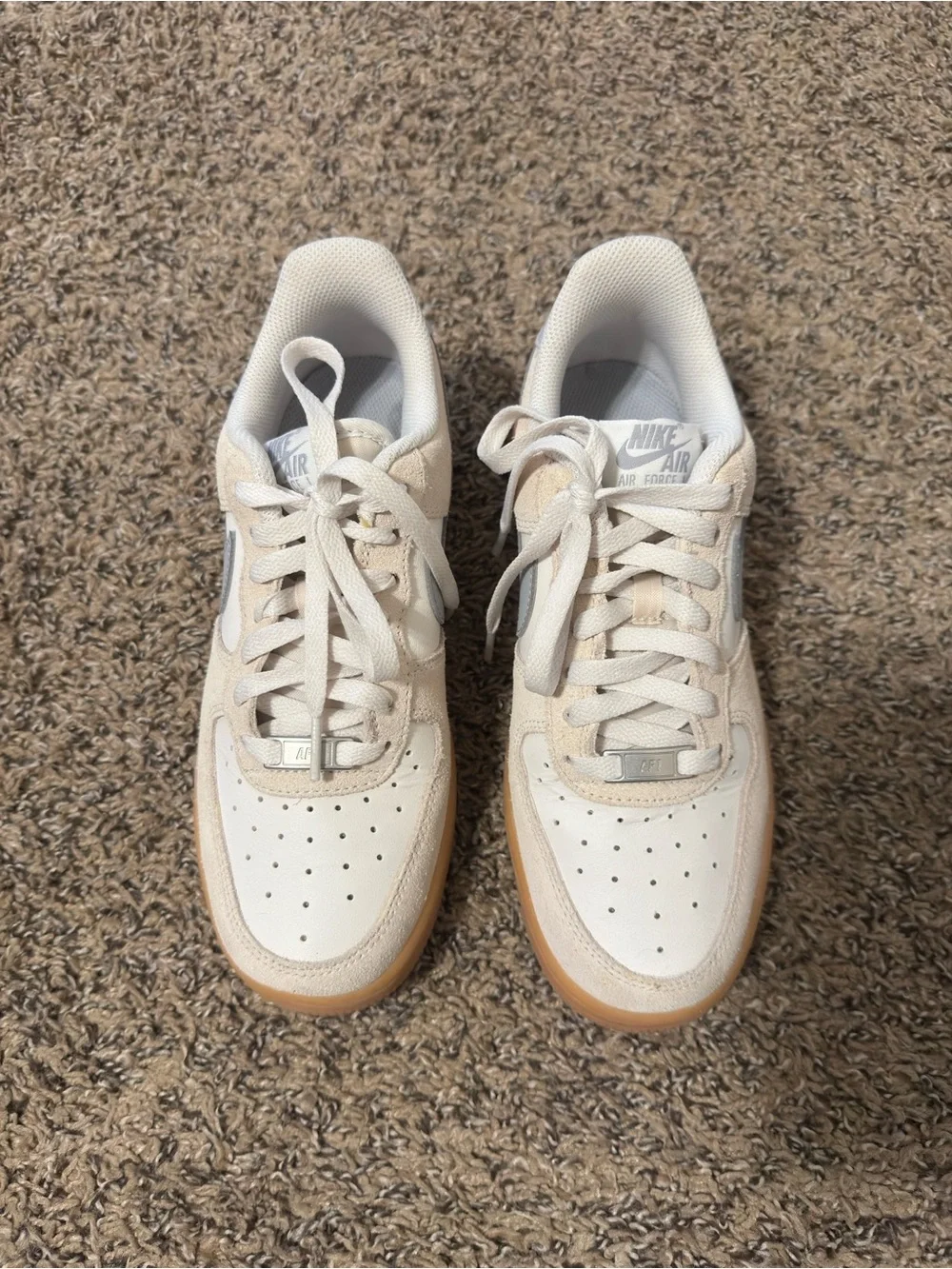 Nike Men’s Air Force 1 Low 07 LV8 Phantom Grey Gum FQ8714-002